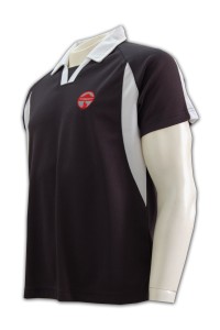 P183 團體制服polo恤訂造香港　團體制服polo恤製造商　團體制服polo恤設計      黑色